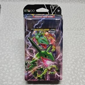 2021 Pokémon TCG Rayquaza V Battle Deck Factory Sealed